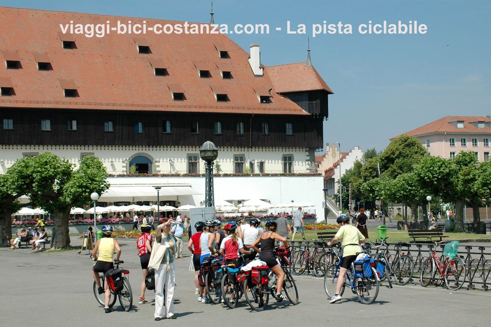 La pista ciclabile - Lago di Costanza - Costanza