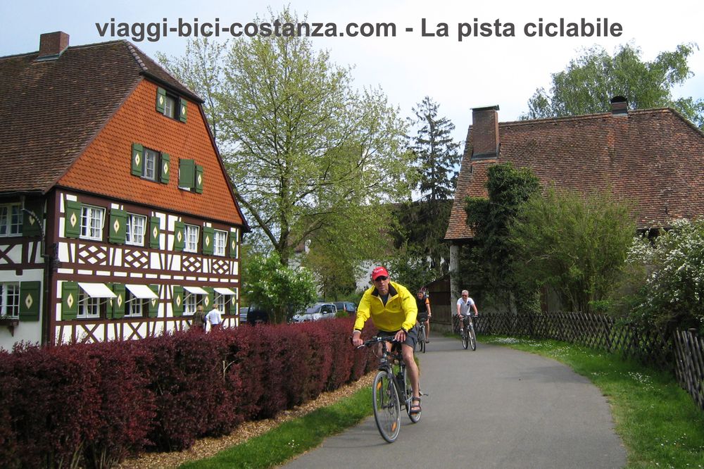 La pista ciclabile - Lago di Costanza - Seefelden