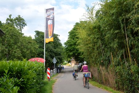 Bodensee-fietsroute bij Kressbronn