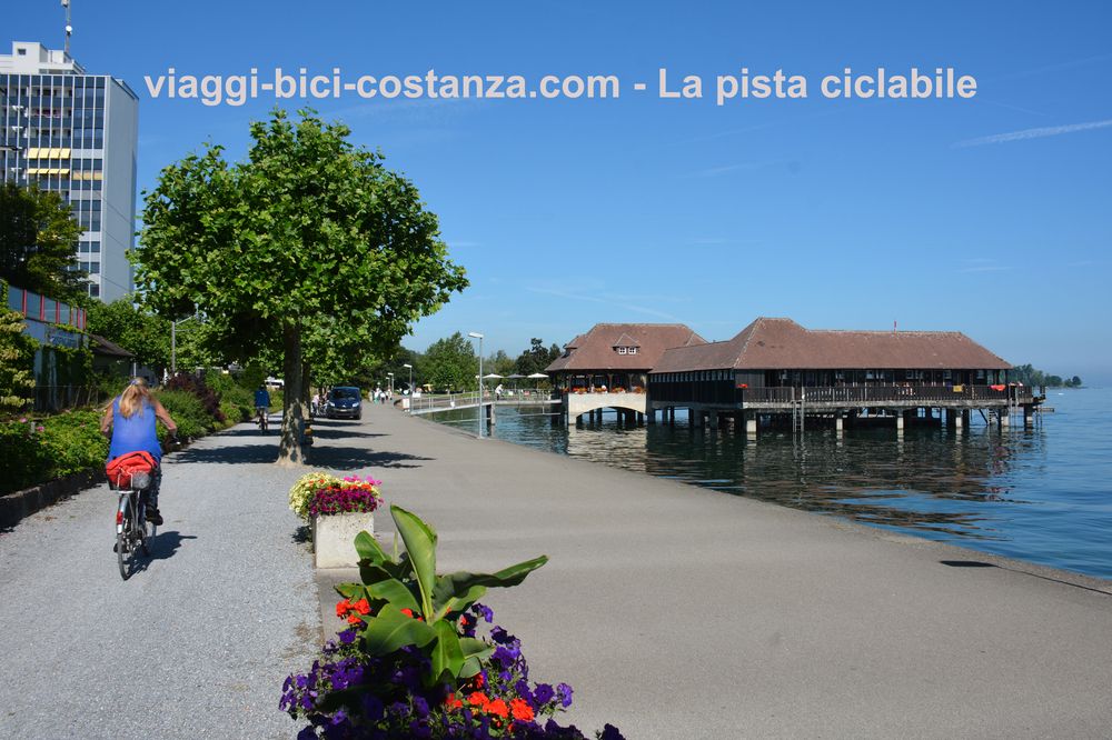 La pista ciclabile - Lago di Costanza - Rorschach