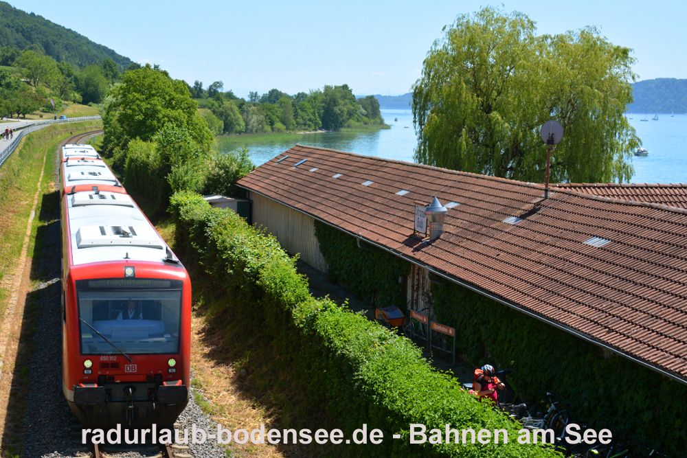 Bahnen am Bodensee-Radweg