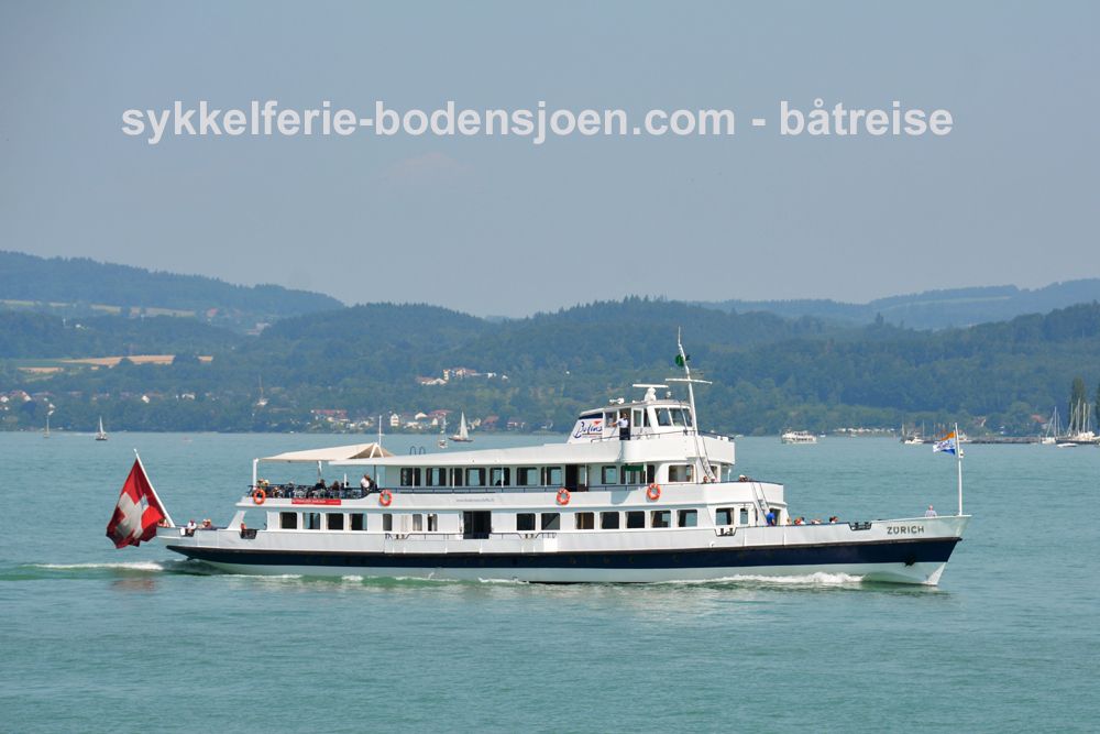 Båtreise på Bodensjøen - MS Zürich