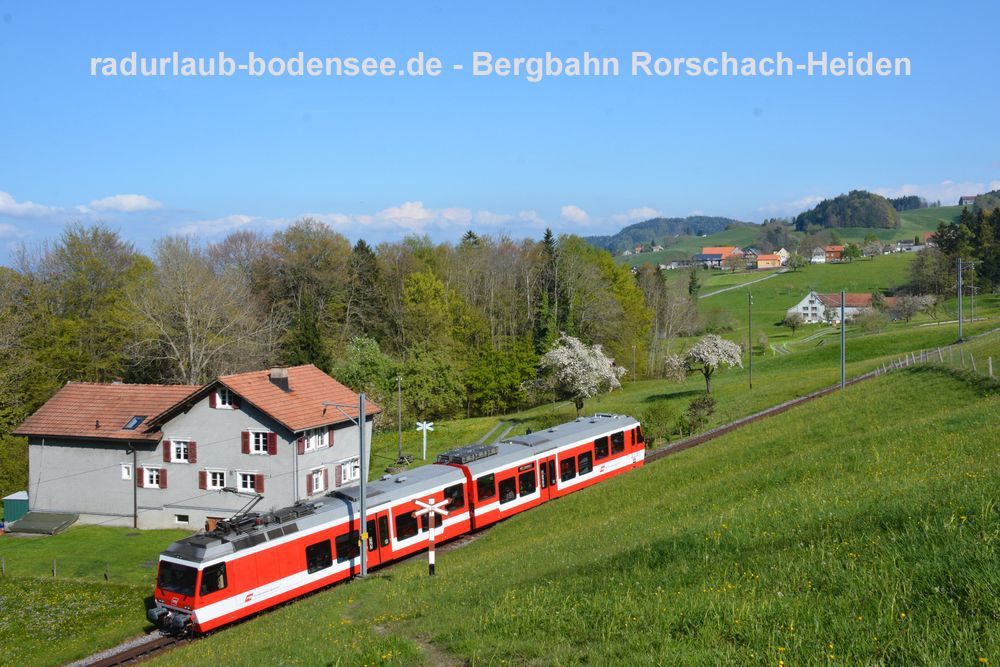 Bergbahnen am Bodensee - Bergbahn Rorschach-Heiden