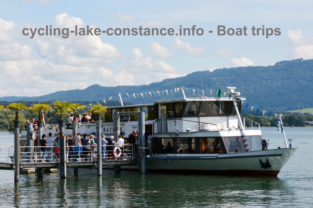 Boat trips on Lake Constance - MS Bayern
