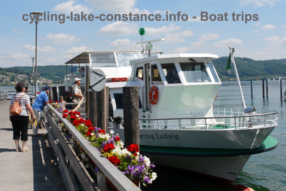 Boat trips on Lake Constance - MS Großherzog Ludwig