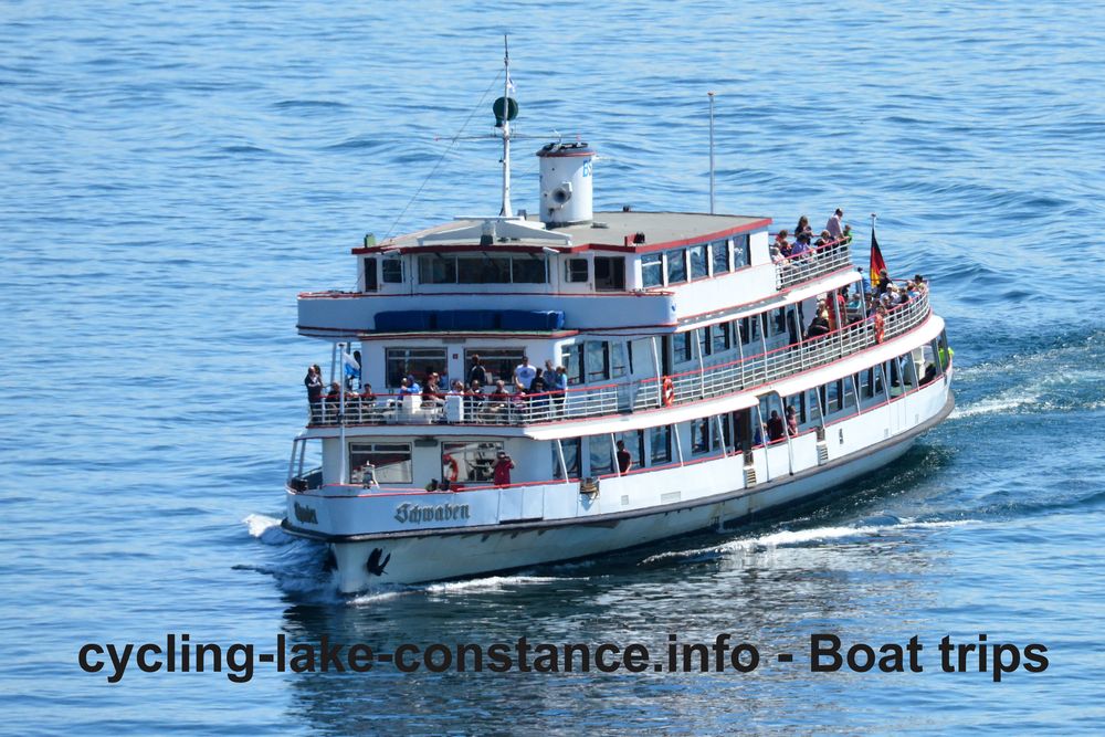 Boat trips on Lake Constance - MS Schwaben