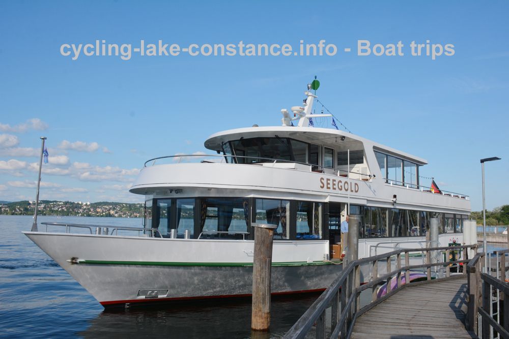 Boat trips on Lake Constance - MS Seegold