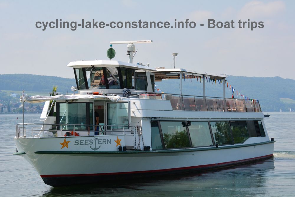 Boat trips on Lake Constance - MS Seestern
