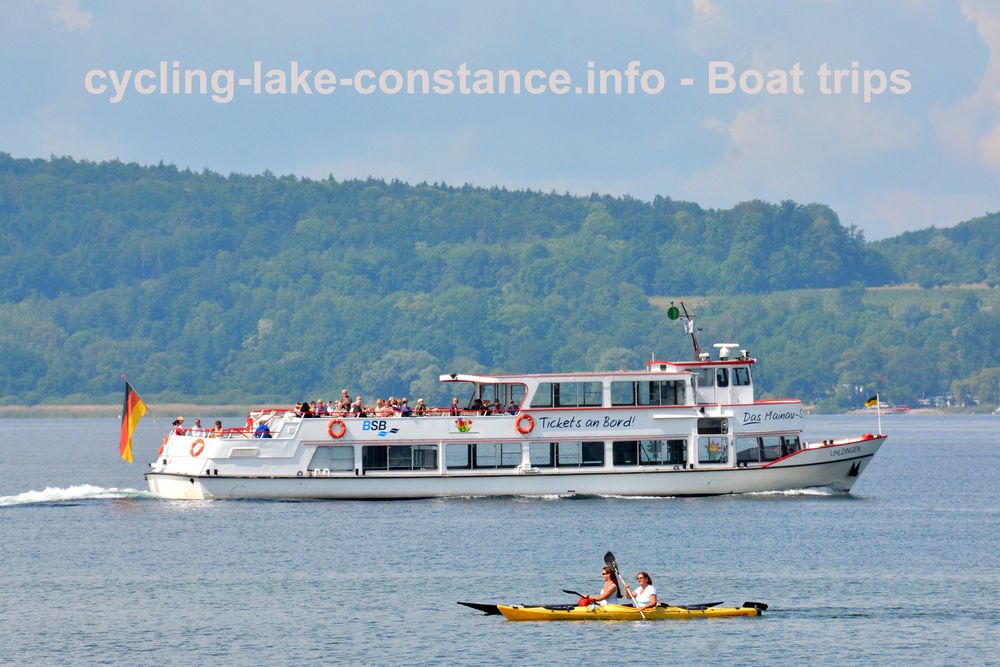 Boat trips on Lake Constance - MS Uhldingen