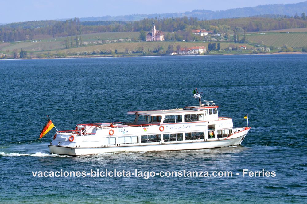 Ferries en el Lago de Constanza - MS Uhldingen
