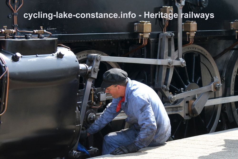 Heritage railways at Lake Constance - Lok 3 MThB