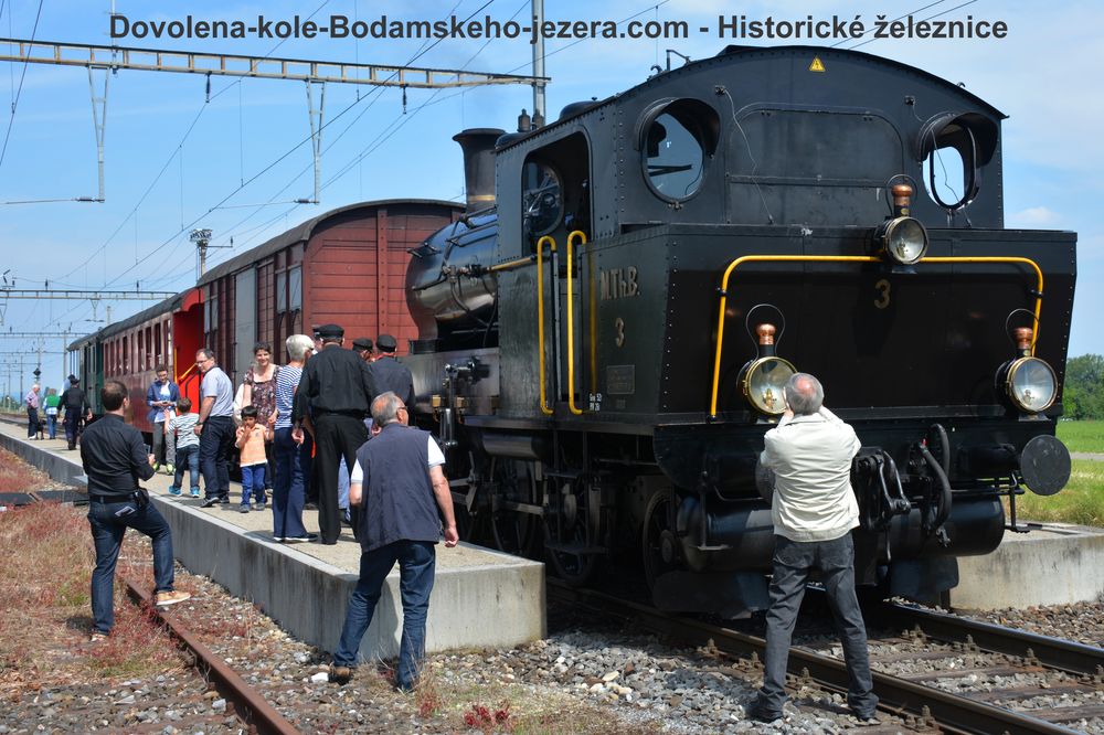 Historické železnice na Bodamském jezeře - Mostindien-Express