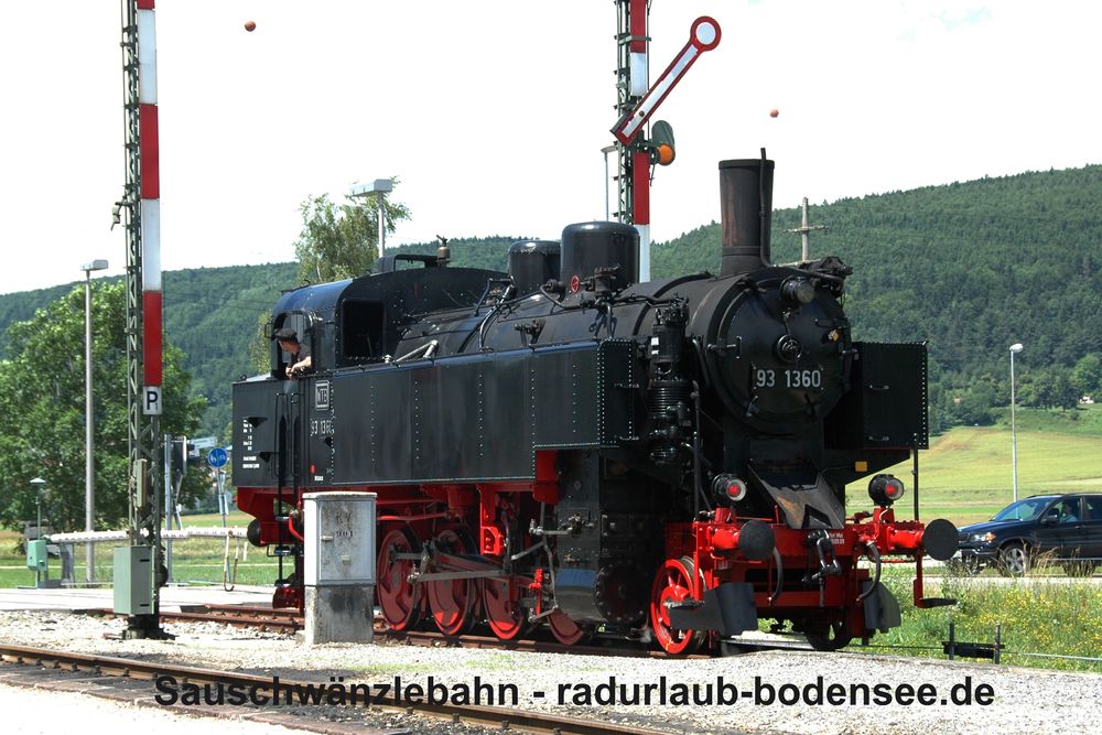 Sauschwänzlebahn - Lok 93 1360