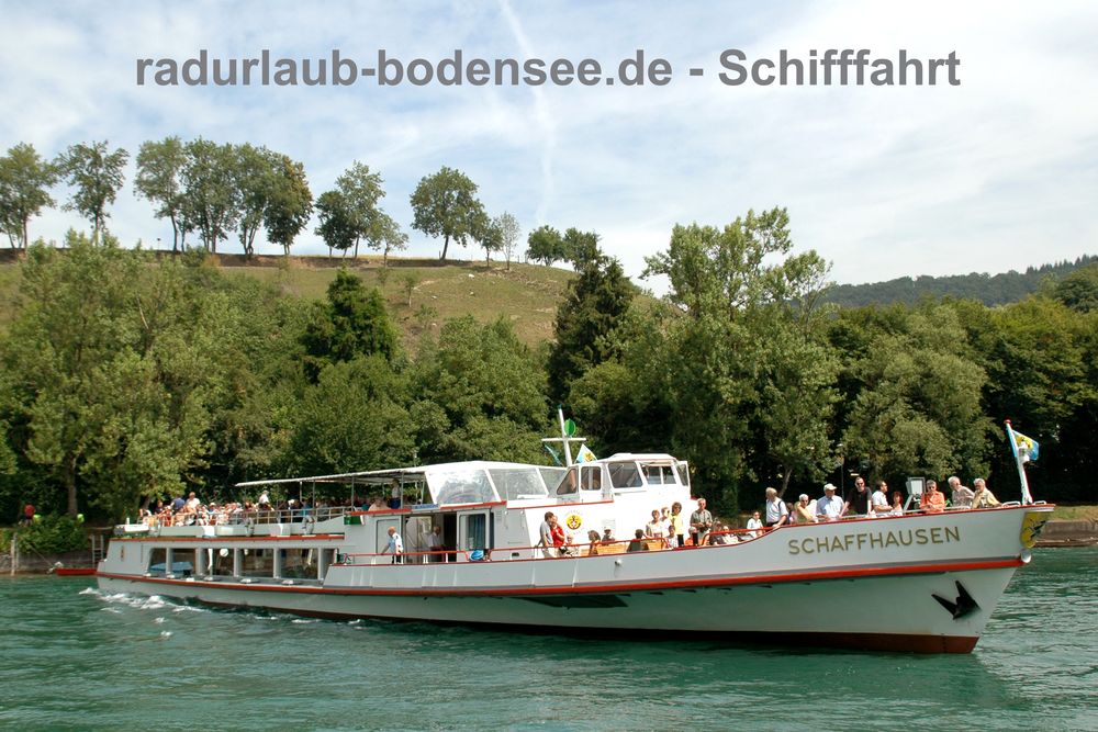 Schifffahrt am Bodensee - MS Schaffhausen