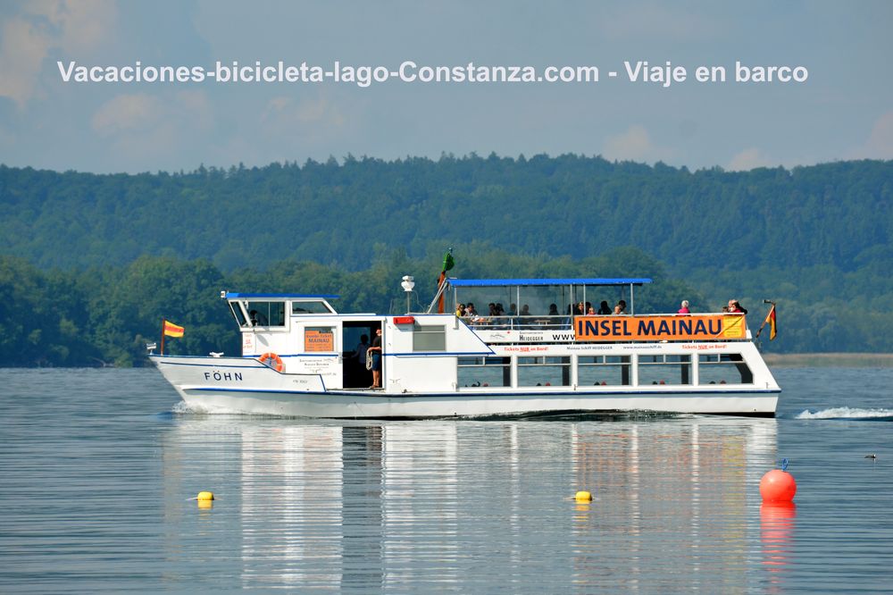 Viaje en barco por el Lago de Constanza - MS Föhn