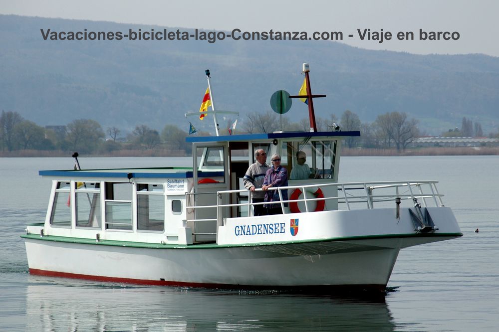Viaje en barco por el Lago de Constanza - MS Gnadensee