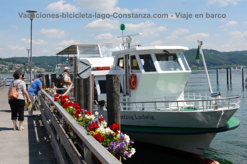 Viaje en barco por el Lago de Constanza - MS Großherzog Ludwig