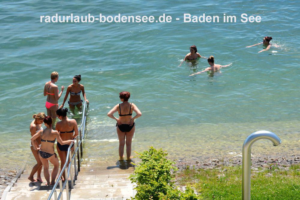 Fietsvakantie aan de Bodensee - Waterpret in de Bodensee