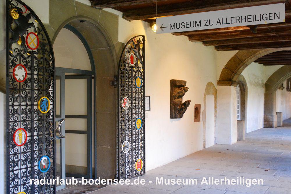 Radurlaub am Bodensee - Museum Kloster Allerheiligen Schaffhausen