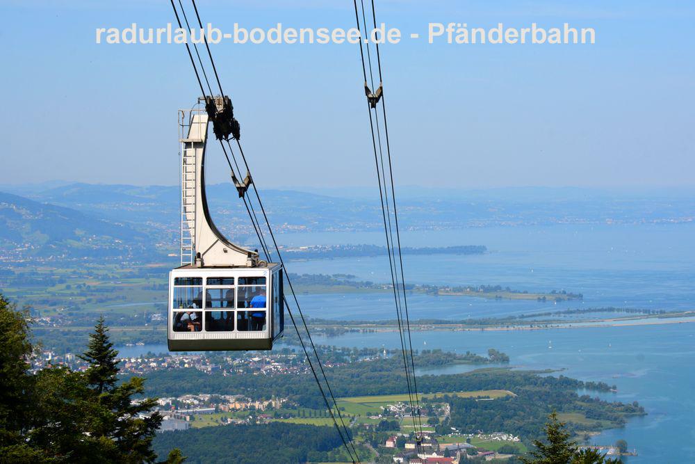 Sykkelferie på Bodensjoen - Pfänder-banen i Bregenz