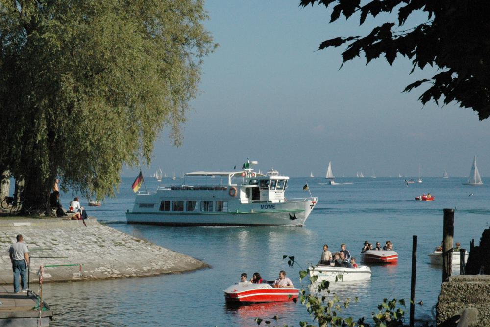 Plaisir sur le lac de Constance