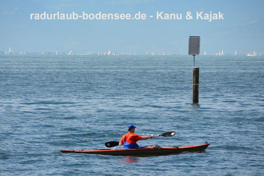 Cycling Lake Constance - Canoeing and kayaking on Lake Constance