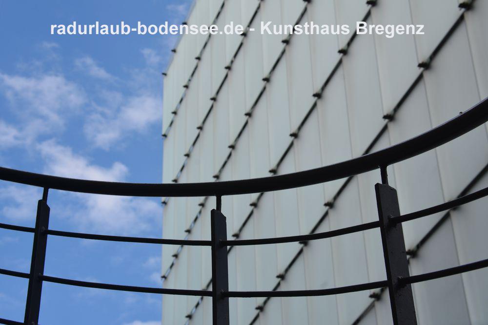 Fietsvakantie aan de Bodensee - Kunsthaus Bregenz