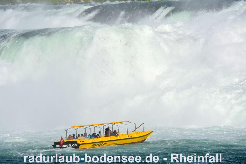Рейнский водопад в Шаффхаузене - Felsenfahrt