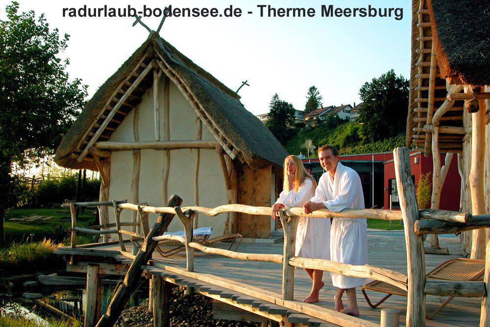 Vacaciones en bicicleta por el Lago de Constanza - Los baños termales de Meersburg