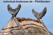 Radurlaub am Bodensee - Pfahlbauten Unteruhldingen